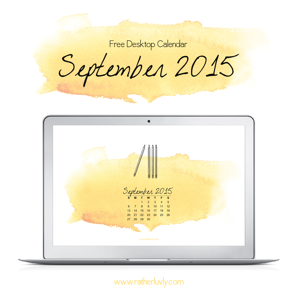 Free September 2015 Desktop Calendar 2015 Free Wallpapers 09