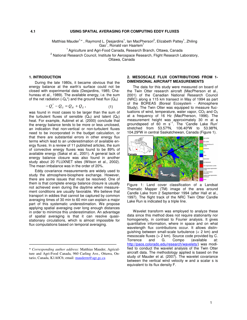 Carlington Electric Fireplace Fresh Pdf Using Spatial Averaging for Puting Eddy Fluxes