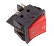 Carlington Electric Fireplace Unique Baoblaze Dpst 4 Pin 2 Position Rocker Switch with Red