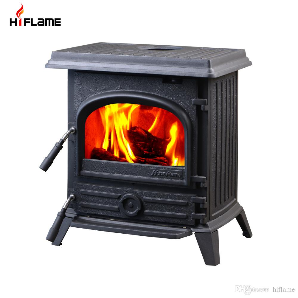 Cast Fireplaces Awesome Hiflame Pony Hf517ub Epa Approved Freestanding Cast Iron Small 37 000 Btu H Indoor Wood Burning Stove Paint Black