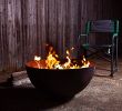 Cast Iron Outdoor Fireplace Elegant Titan Distributors Inc Hemisphere Fire Pit