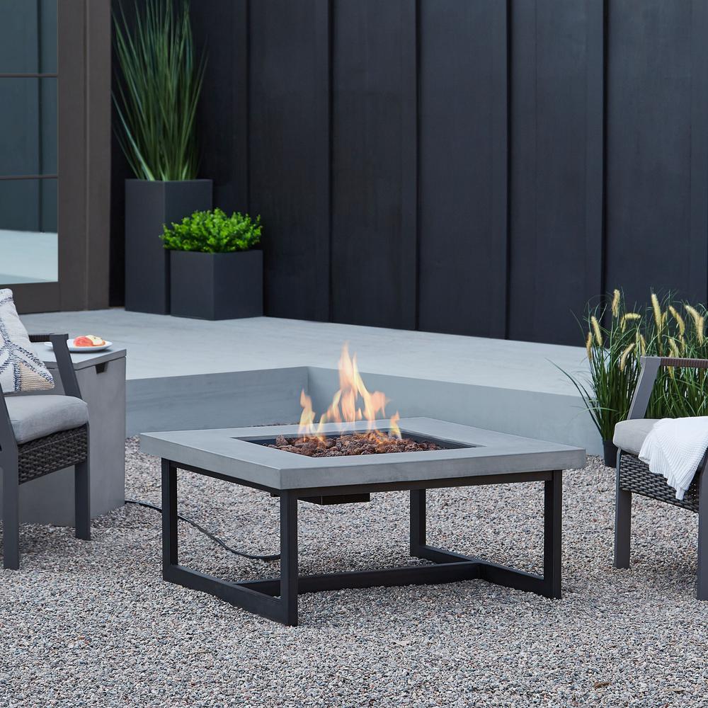 Cast Iron Outdoor Fireplace Fresh Real Flame Brenner 16 In Fiber Concrete Propane Fire Table In Cement