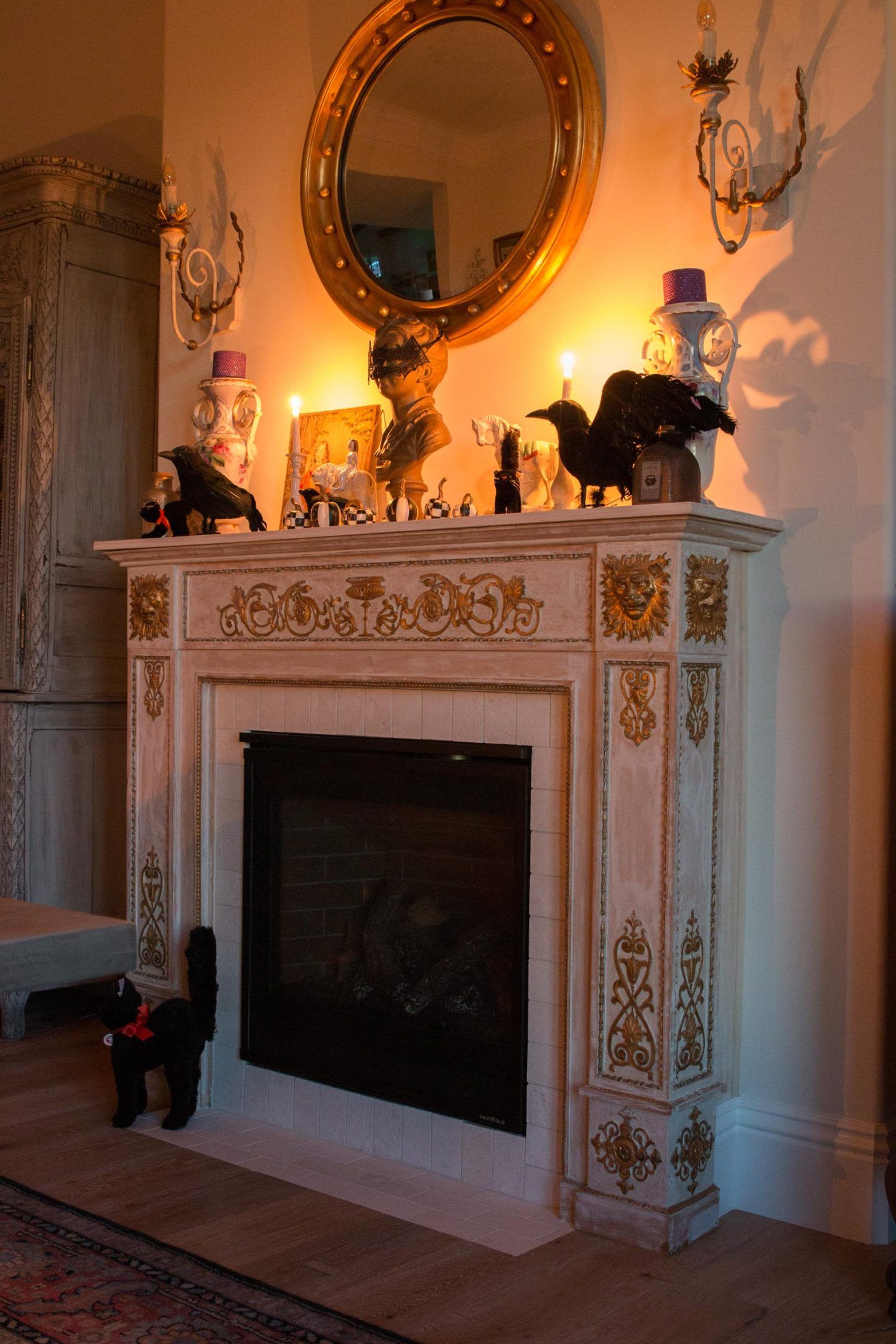 Castle Fireplace Inspirational Elegant Halloween Mantel Decor