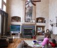 Castle Fireplace Lovely Open 2 Story Family Room with Missioned Painting