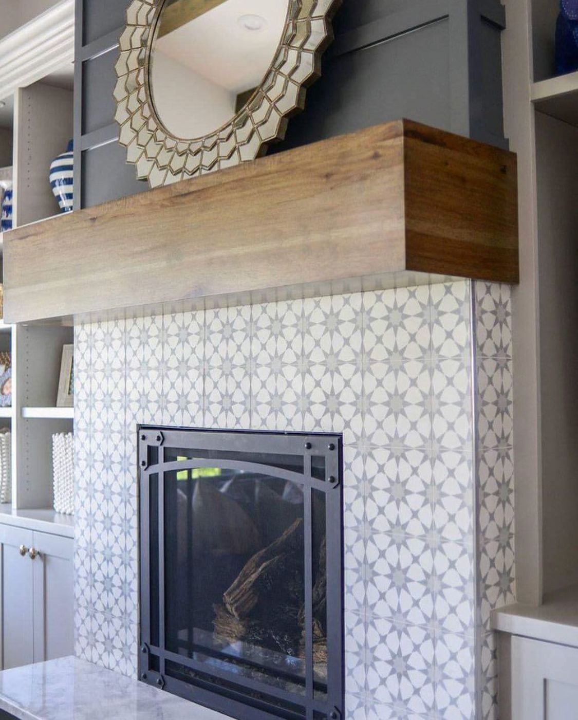 Cement Tile Fireplace Luxury 111 Best Fireplace Images In 2019