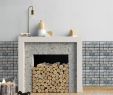Cement Tile Fireplace New 3d Waterproof Self Adhesive Wallpaper for Living Room Bedroom Brick Wallpaper for Kitchen Backsplash Tiles Bathroom Home Decor Beautiful Wallpaper