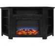 Cheap Electric Fireplaces Clearance Awesome Tyler Park 56 In Electric Corner Fireplace In Black Coffee with Led Multi Color Display