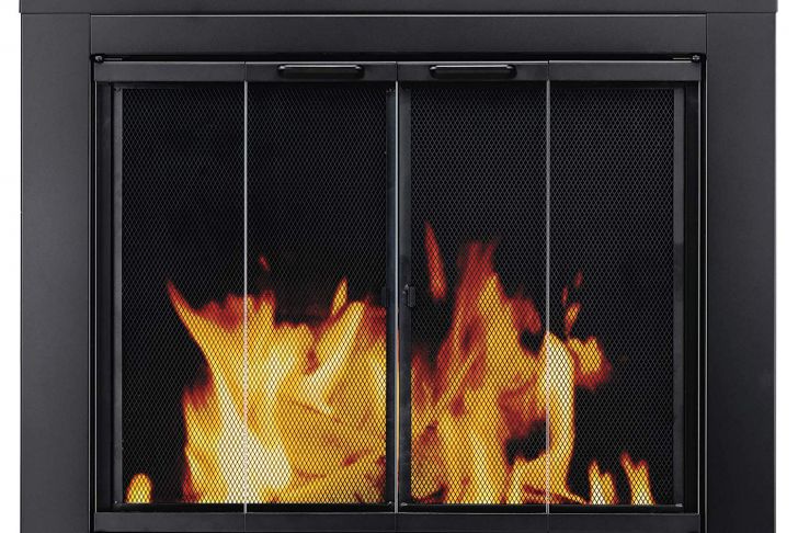 Cheap Fireplace Doors Beautiful Pleasant Hearth at 1000 ascot Fireplace Glass Door Black Small