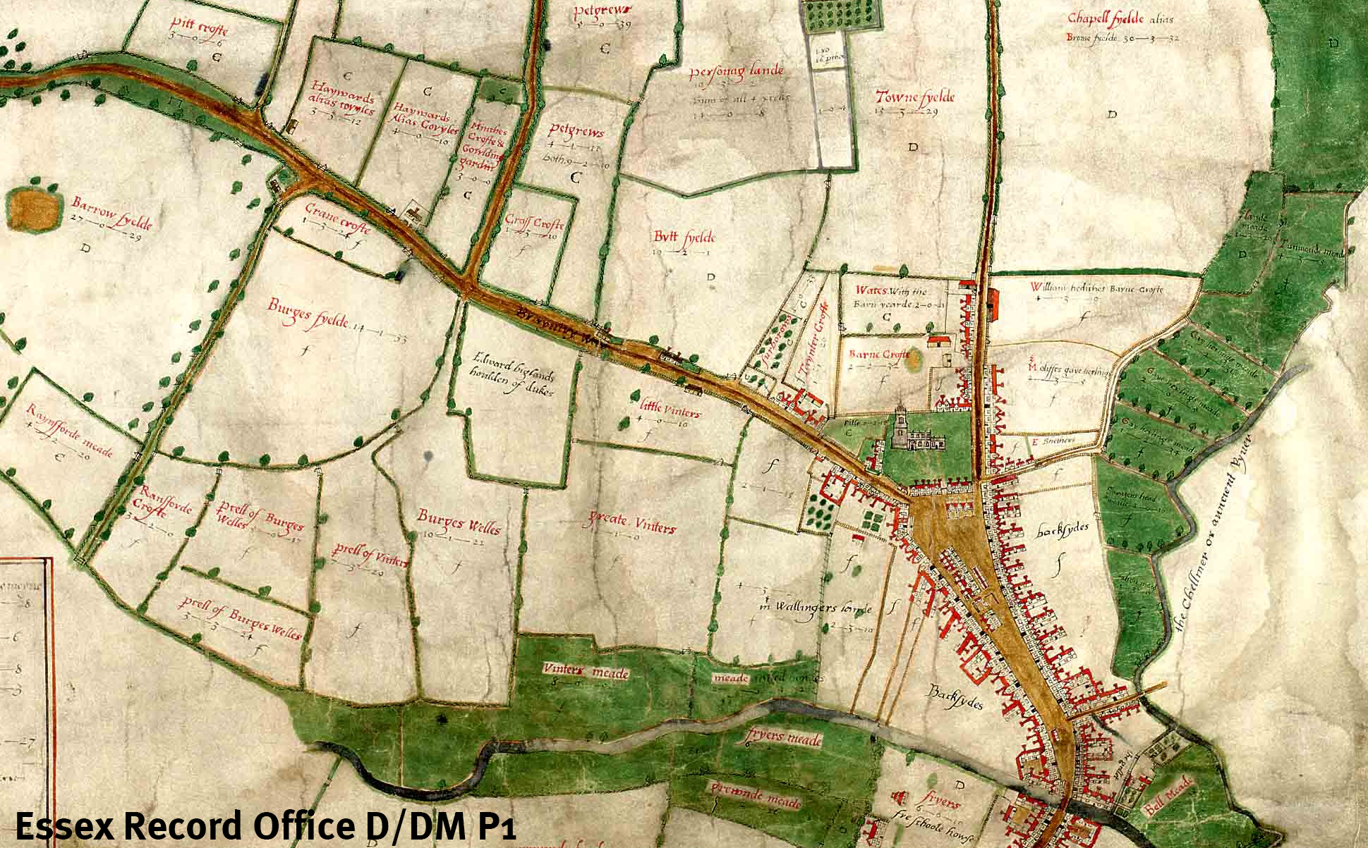 Walker map Chelmsford watermarked