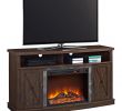 Cherry Electric Fireplace Tv Stand Elegant Ameriwood Yucca Espresso 60 In Tv Stand with Electric