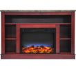 Cherry Wood Fireplace Elegant Cambridge 47 In Electric Fireplace with A Multi Color Led