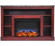 Cherry Wood Fireplace Elegant Cambridge 47 In Electric Fireplace with A Multi Color Led