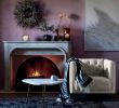 Chevron Fireplace Screen Fresh Blushing Wall Aphrochic Color Crush Pink