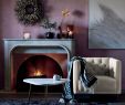 Chevron Fireplace Screen Fresh Blushing Wall Aphrochic Color Crush Pink