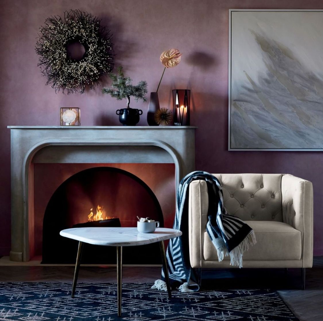 Blushing wall AphroChic Color Crush Pink 800dfa42ec6f636fbfcd ce4e9