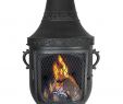 Chiminea Clay Outdoor Fireplace Luxury the Venetian Grill & Oven Chiminea In Charcoal Cast Aluminum