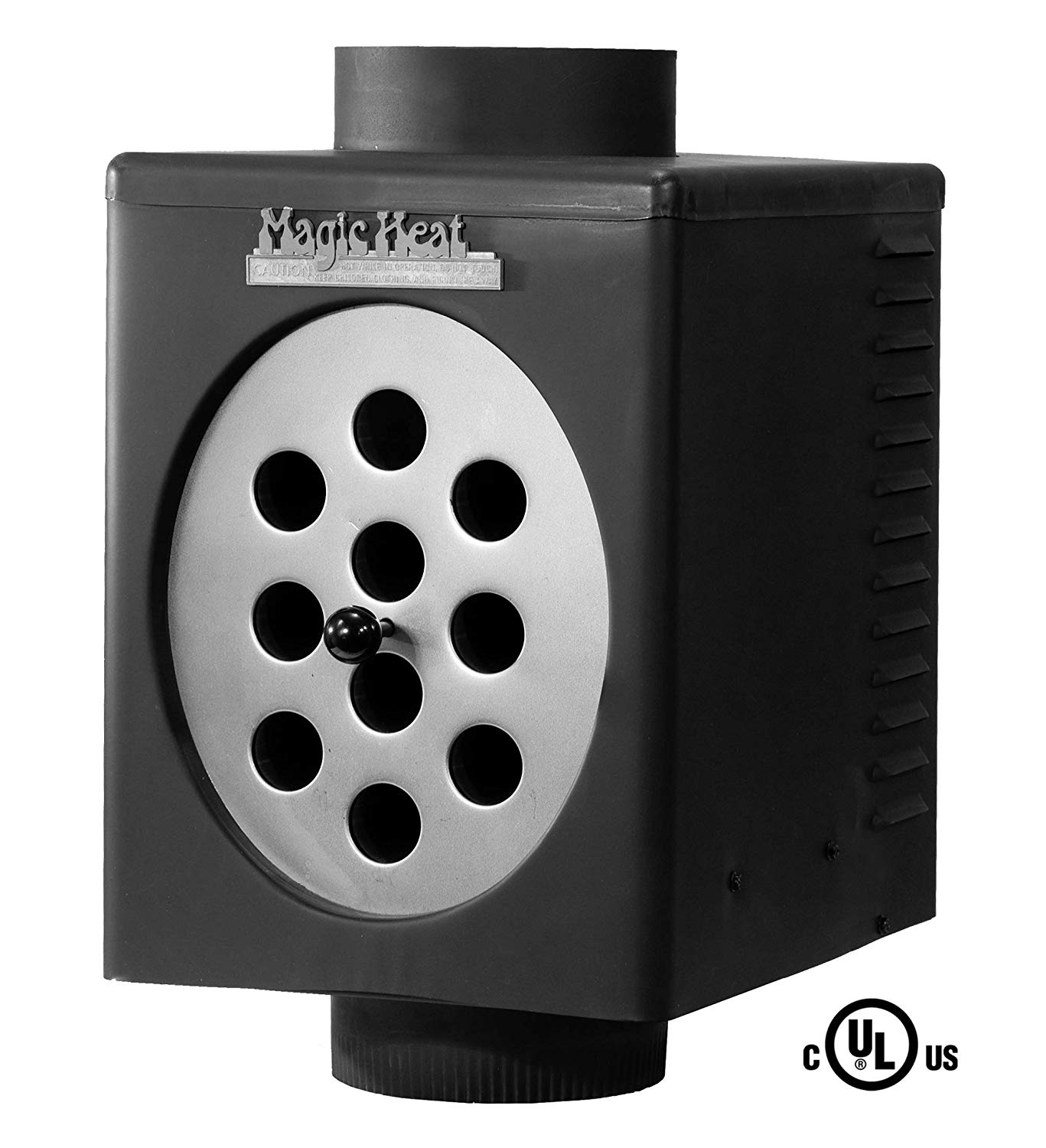 HY C MH 6G Magic Heat Top Crimp Heat Reclaimer for Use with Natural Gas Appliances UL Listed Fits 6" Single Wall Chimney Pipe 71q1dNcGfJL SL1500