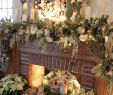 Christmas Fireplace Beautiful Elegant Christmas Mantel Decoration