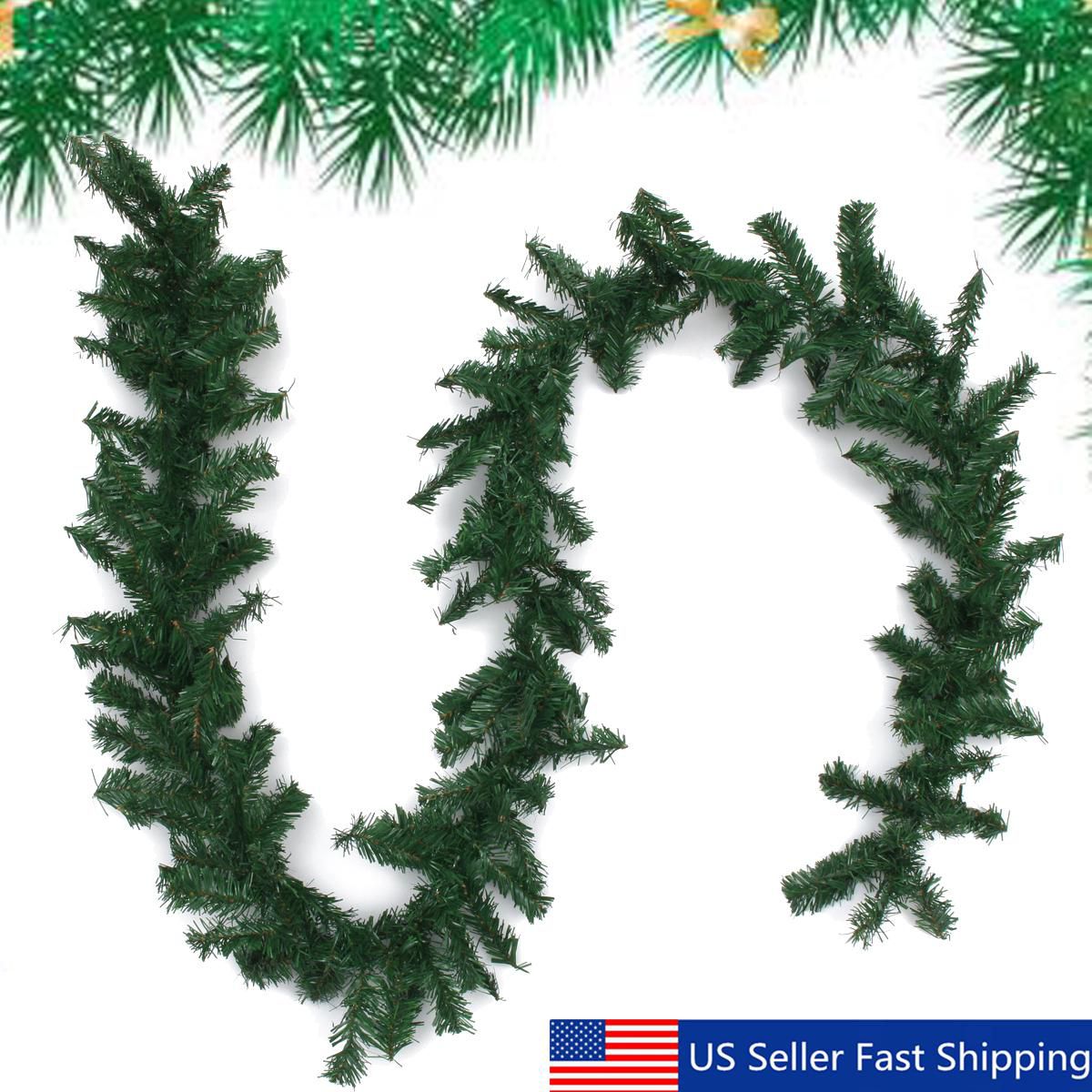 Christmas Fireplace Fresh 160 200 2 7m Hoilday Christmas Garland Pine Wreath Thick Fireplace Cane Decor