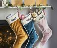 Christmas Fireplace Fresh Personalised Luxury Velvet Christmas Pom Pom Stocking