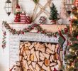 Christmas Garlands for Fireplaces Awesome Modern Farmhouse Christmas Mantle Our Home