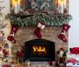 Christmas Garlands for Fireplaces New Cozy Cabin Charm Meets Traditional Holiday by Coupling Warm