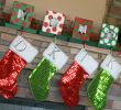 Christmas Stocking Holders for Fireplace Best Of Use Only 2 3 Stocking Hangers and A Curtain Rod so as Your