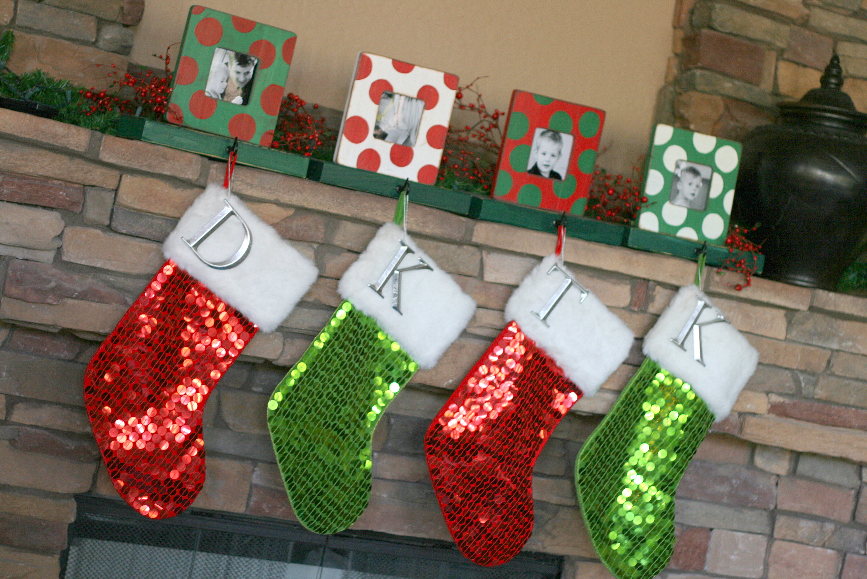 Christmas Stocking Holders for Fireplace Best Of Use Only 2 3 Stocking Hangers and A Curtain Rod so as Your