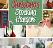 Christmas Stocking Holders for Fireplace Unique Diy Christmas Stocking Hangers