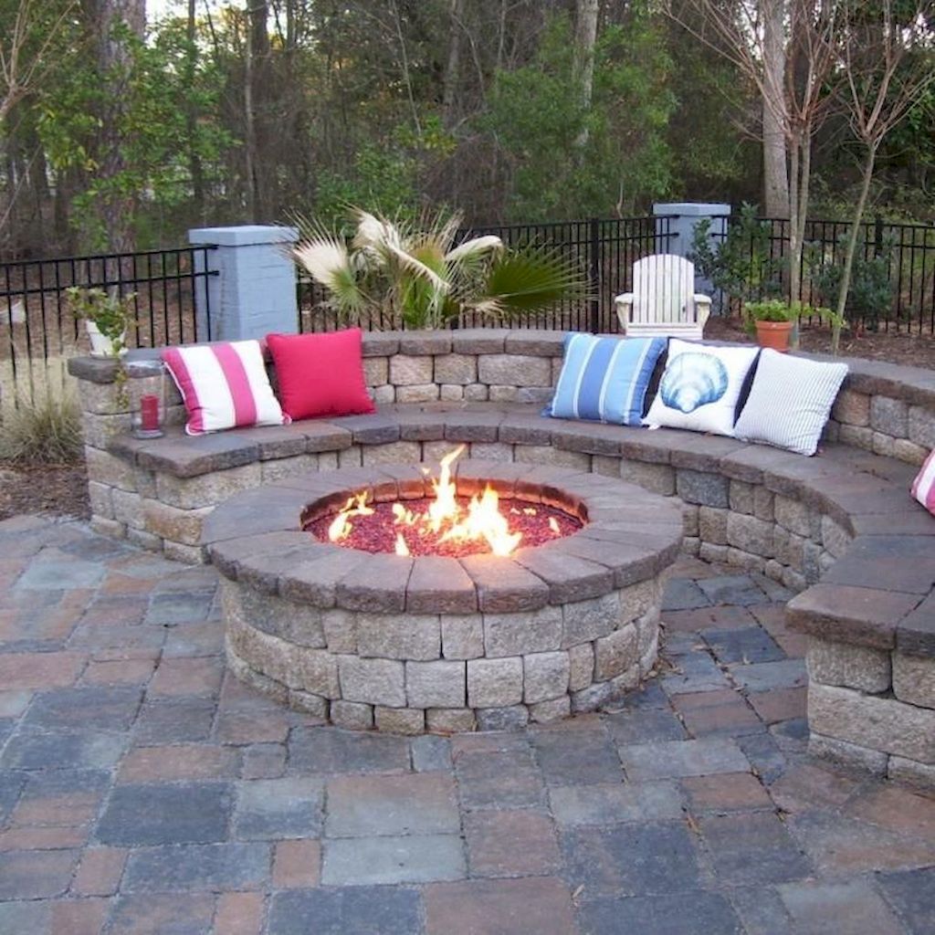 Cinder Block Fireplace Beautiful 80 Easy Diy Backyard Seating area Ideas On A Bud