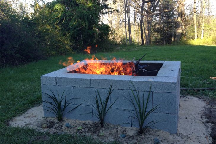 Cinder Block Fireplace Fresh 15 Outstanding Cinder Block Fire Pit Design Ideas for