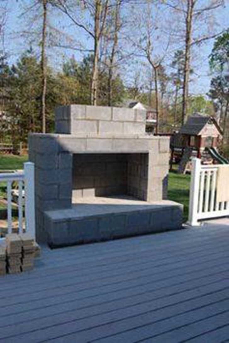 Cinder Block Outdoor Fireplace Beautiful 10 How to Build A Outdoor Fireplace with Cinder Blocks