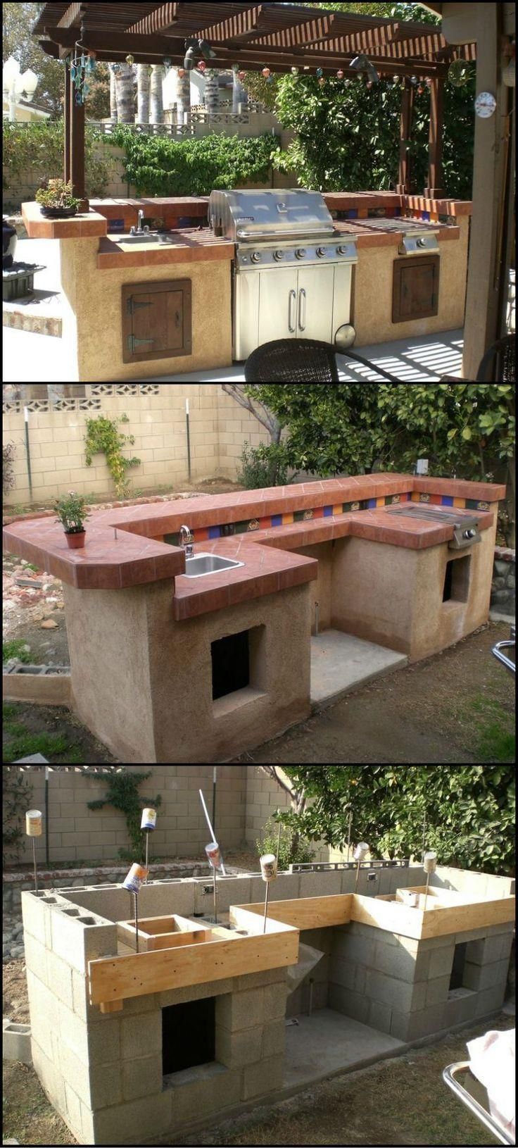 Cinder Block Outdoor Fireplace Fresh Outdoor Cinder Block Kitchen Buikje Pinterest