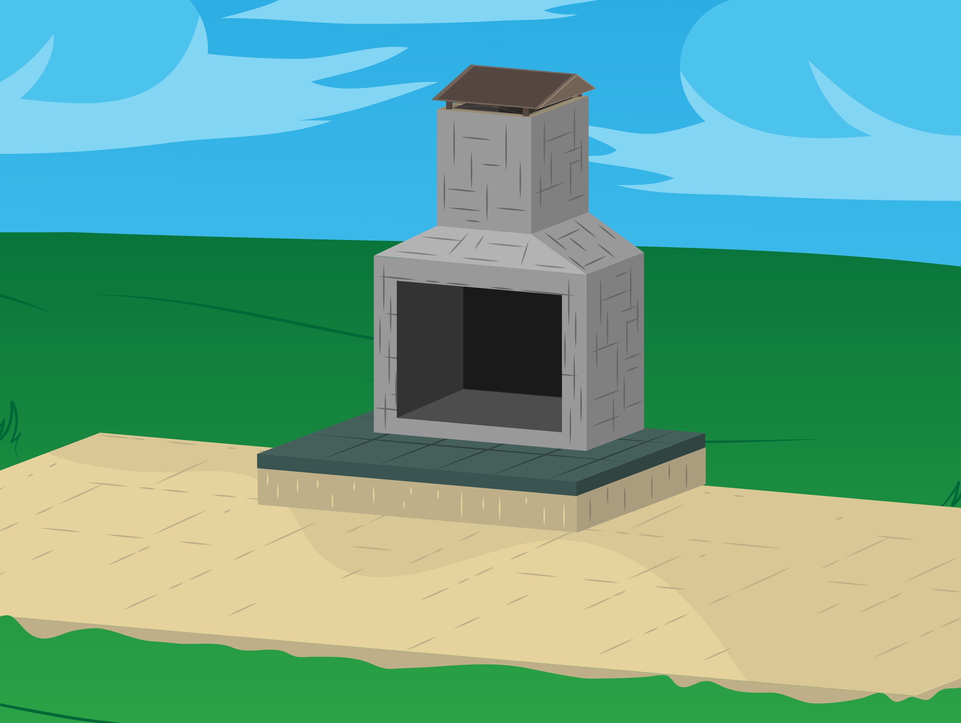 Cinder Block Outdoor Fireplace Lovely How to Build Outdoor Fireplaces with Wikihow