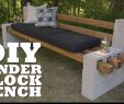 Cinder Block Outdoor Fireplace New Diy Cinder Block Bench