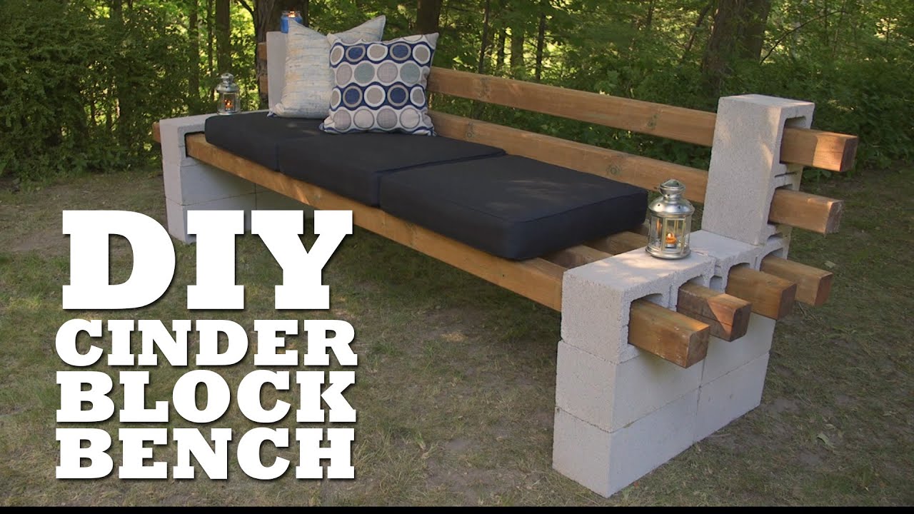 Cinder Block Outdoor Fireplace New Diy Cinder Block Bench