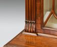 Claxton Fireplace Elegant [cdata[regency Mahogany Breakfront Secretaire Bookcase]]