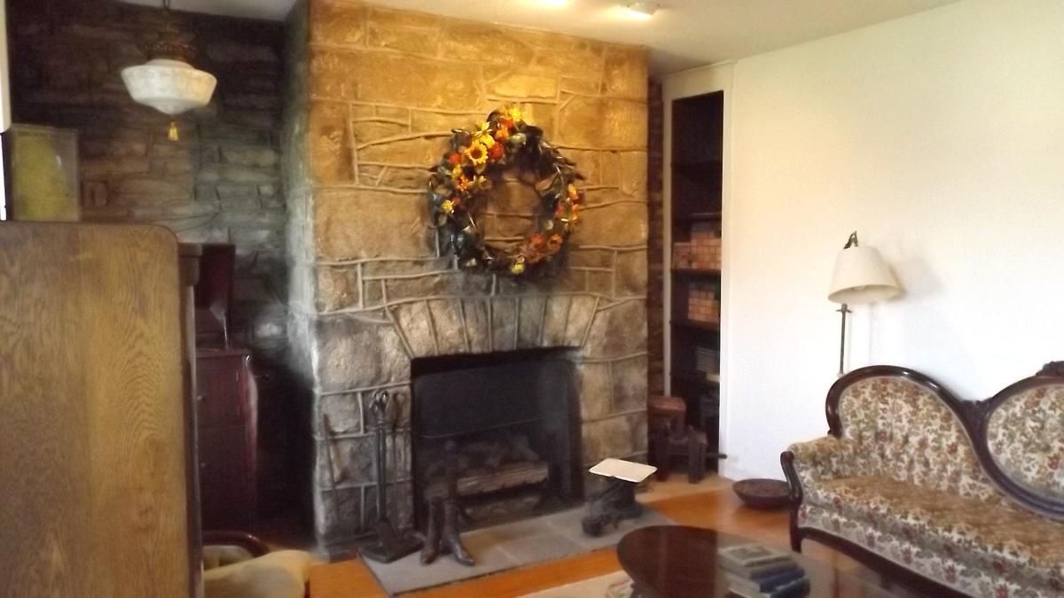 Clay Fireplace Elegant Home In Merrittstown Offers Ers A Piece Of History
