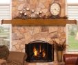 Clock Over Fireplace Awesome Pearl Mantels Dakota 60" Distressed 2 Drawer Mantel Shelf