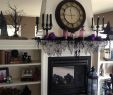 Clock Over Fireplace Inspirational 40 Incredible Halloween Fireplace Mantel Design Ideas