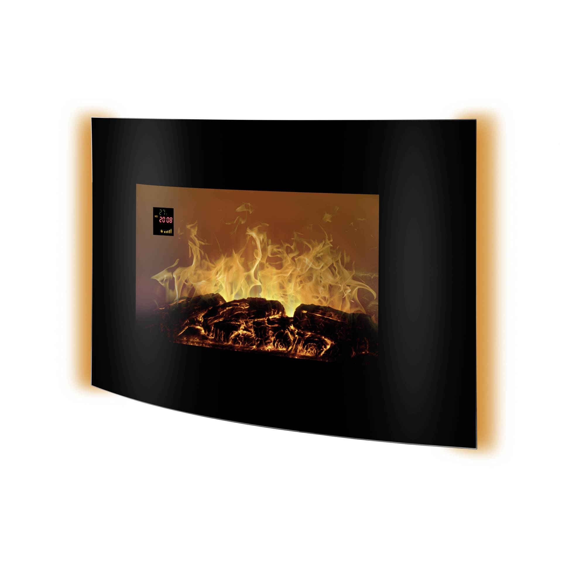 Clock Over Fireplace Lovely Bomann Ek 6021 Cb Black Electric Fireplace Heater