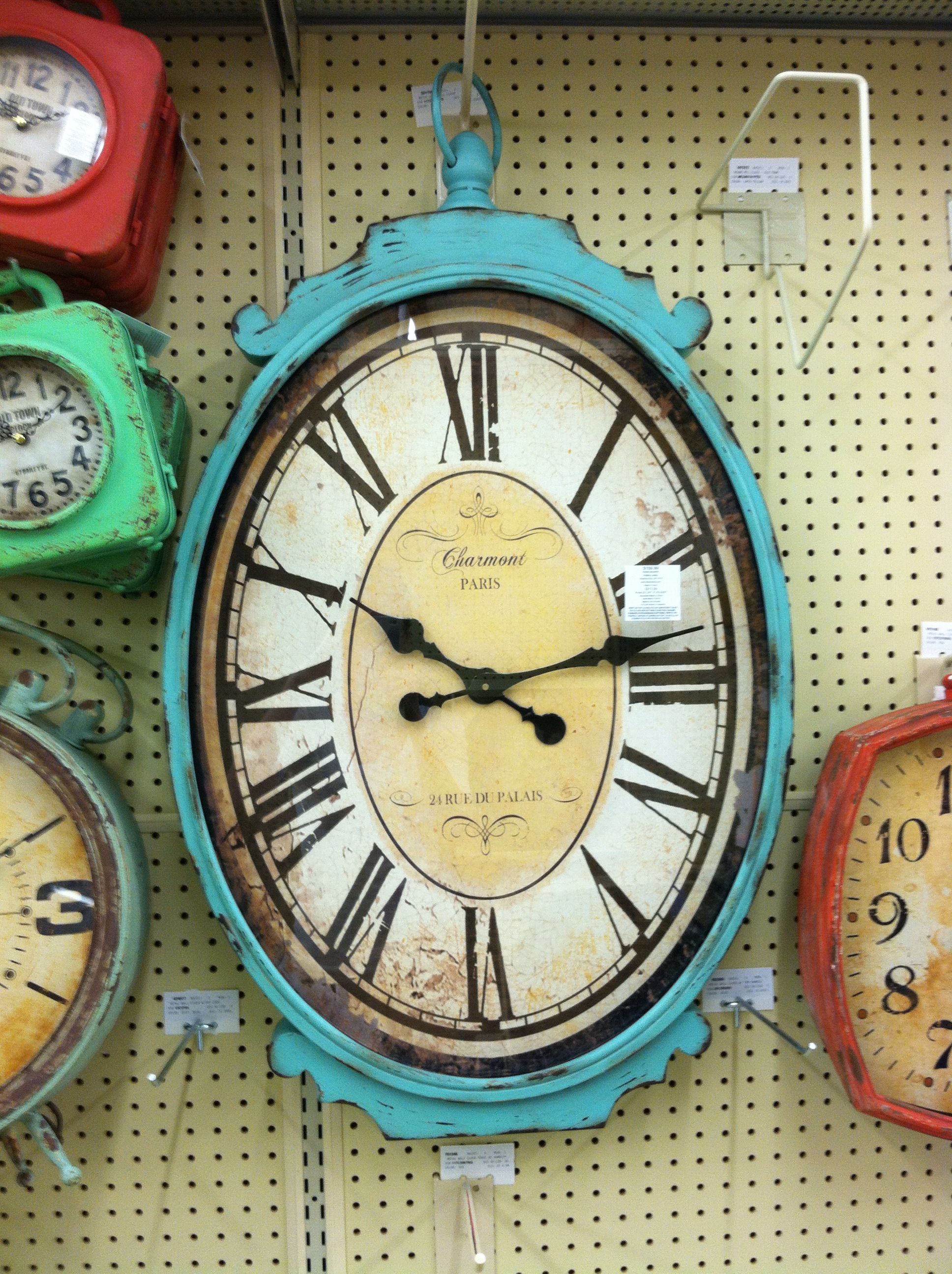 wall clock at Hobby Lobby Hobby Lobby finds 0d9416fb1e21acd8bda8961d911bf240