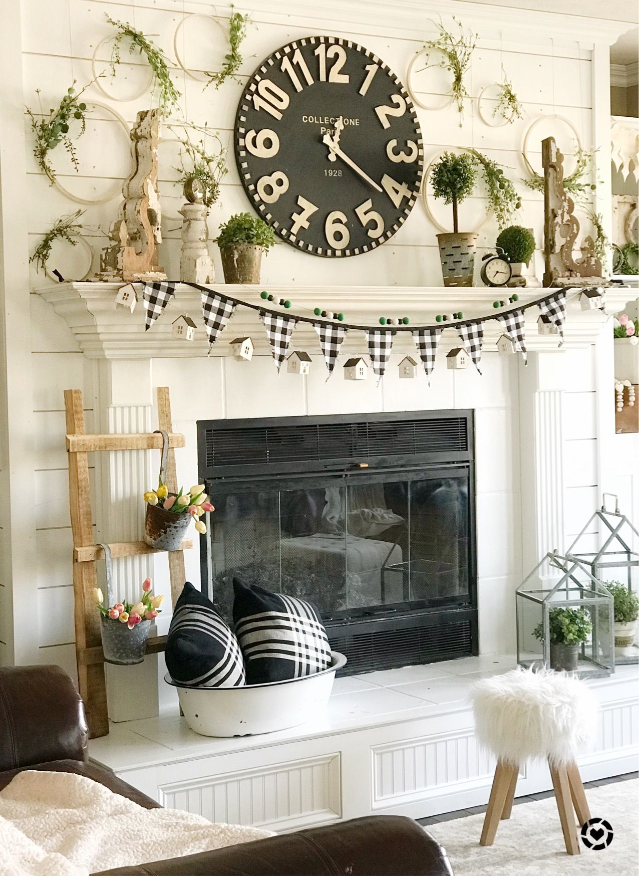 Clock Over Fireplace New Pin by Cynthia Thomas On Home Ideas and Inspiration