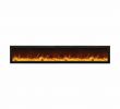 Color Changing Electric Fireplace Elegant 72" Panorama Slim Electric Fireplace Bi 72 Slim Amantii