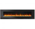 Color Changing Electric Fireplace Inspirational Cambridge 60 In Wall Mount Electric Fireplace In Black with