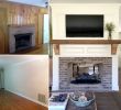Color Changing Fireplace Inspirational Fireplace Renovation Converting A Single Sided Fireplace to