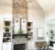 Colors to Paint Brick Fireplace Awesome Brick Fireplace Floor to Ceiling Fireplace Farmhouse In