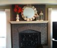 Colors to Paint Brick Fireplace Awesome Painted Fireplace Not White It Looks Good