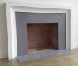 Concrete Fireplace Hearth Beautiful Stone Surround You Would Need Much Thinner Mantle Piece I