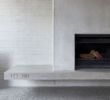Concrete Fireplace Hearth Best Of Homely Contemporary Nil Maintenance the Modern Family